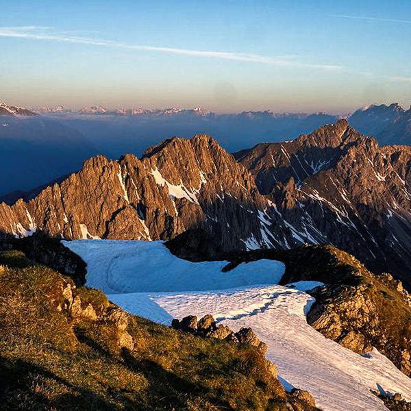 Zwischen Erl- und Reitherspitze