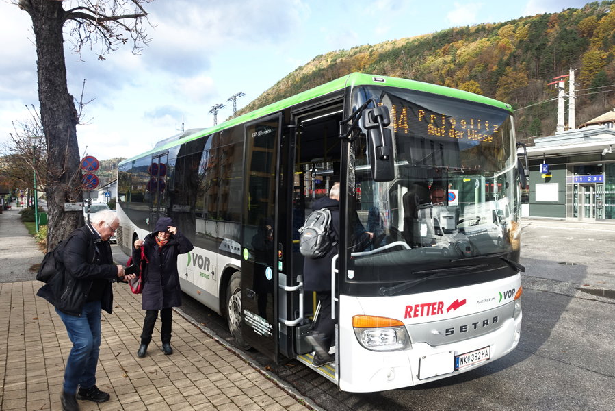 Bus nach Prigglitz. Foto: Gerold Petritsch