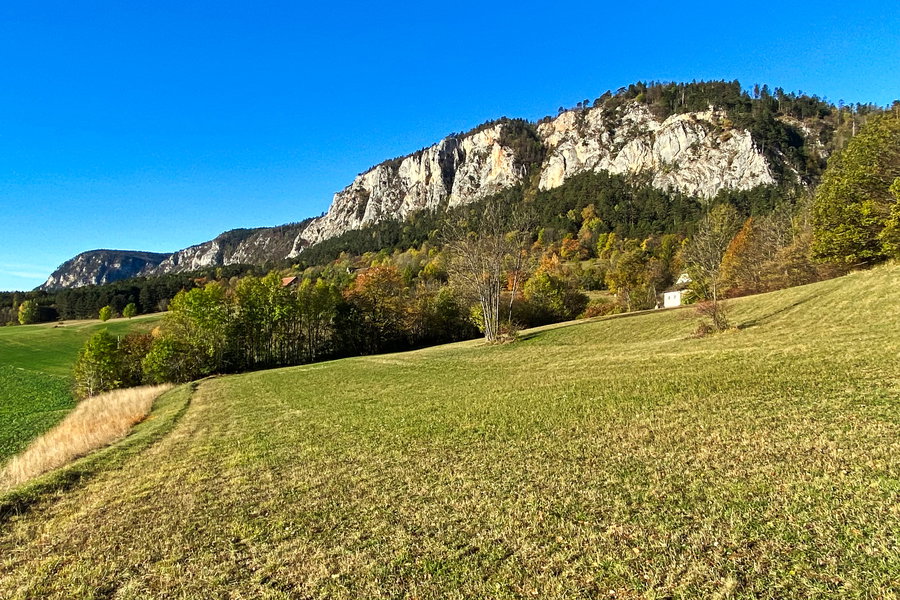 Oberhalb von Stollhof. Foto: Peter Backé