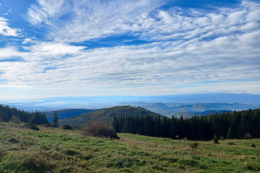 Blick Richtung Koralm. Foto: Martina Friesenbichler