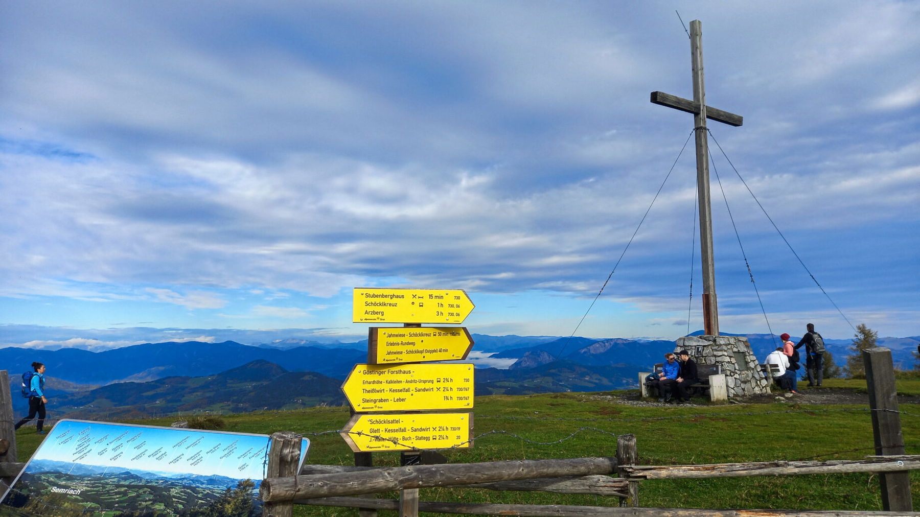 Schöckl Westgipfel. Foto: Martina Friesenbichler