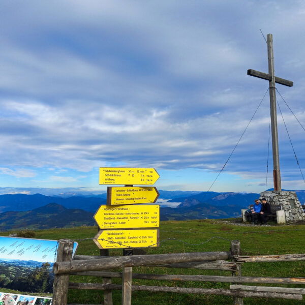 Schöckl Westgipfel. Foto: Martina Friesenbichler