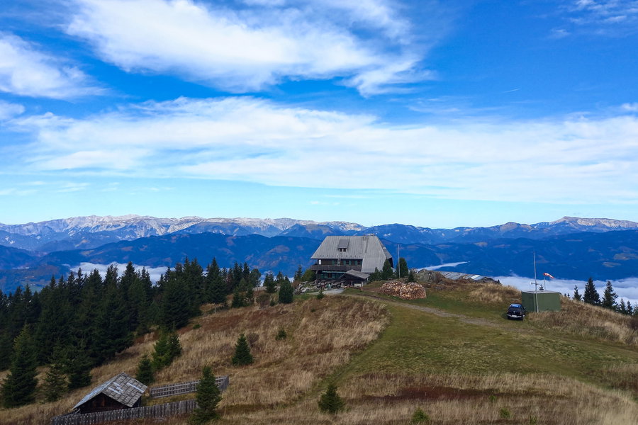 Rennfeldhütte. Foto: Martina Friesenbichler