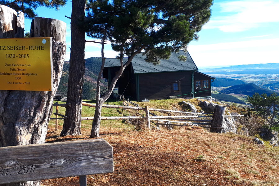 Geländehütte. Foto: Gerold Petritsch