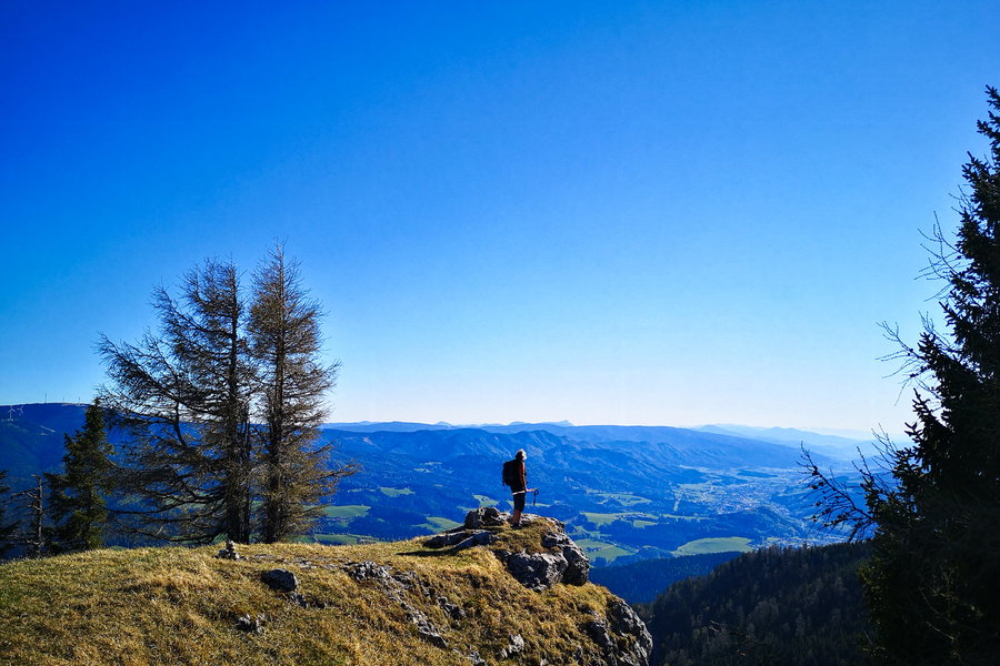 Weitblick ins Mürztal. Foto: Andreas Steininger