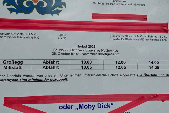 Millstättersee. Foto: Julian Kleinknecht