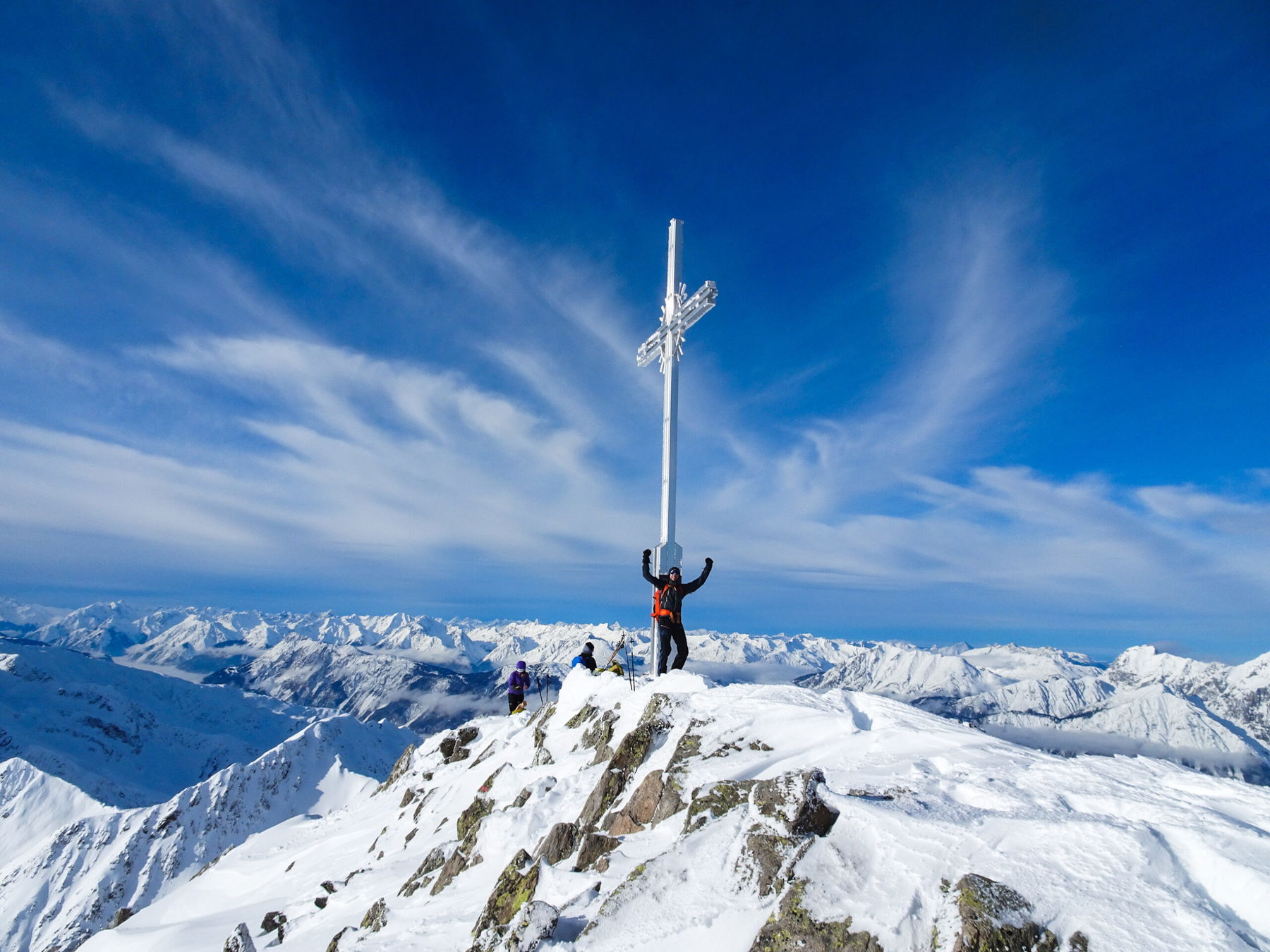 Skitour auf den Rietzer Grieskogel im Kühtai