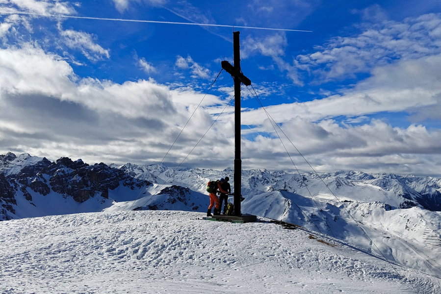 Nockspitzen-Gipfel. Foto: Simon Widy