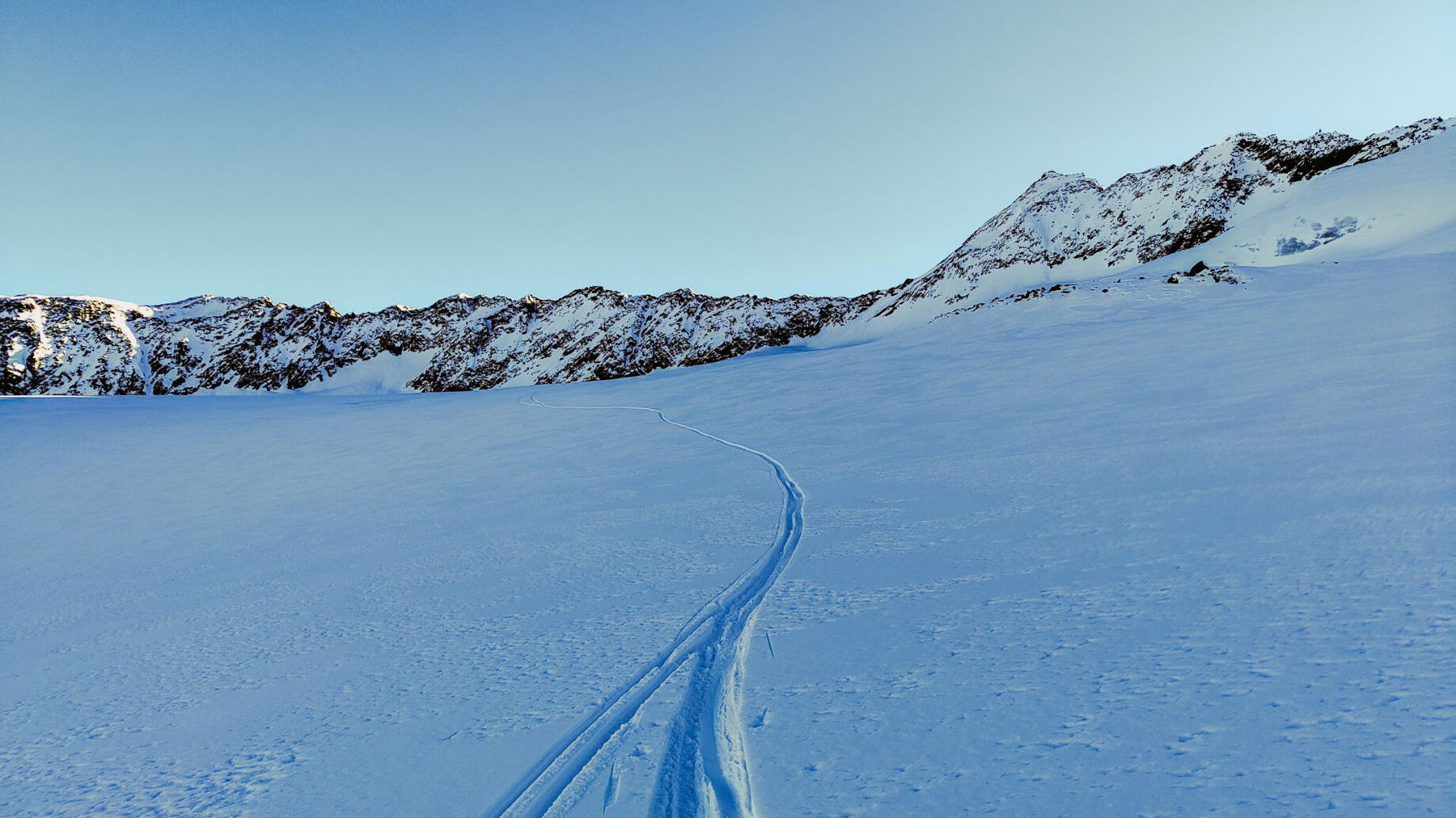 Gletscherskitour Windacher Daunkogel. Foto: Simon Widy
