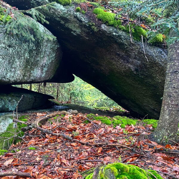 Kleiner Bärenstein (optionaler Abstecher). Foto: Peter Backé
