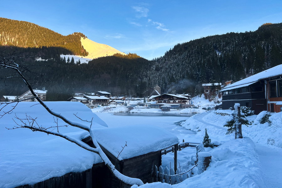 Blick auf den Ort „Spitzing“. Foto: Bernhard Walle