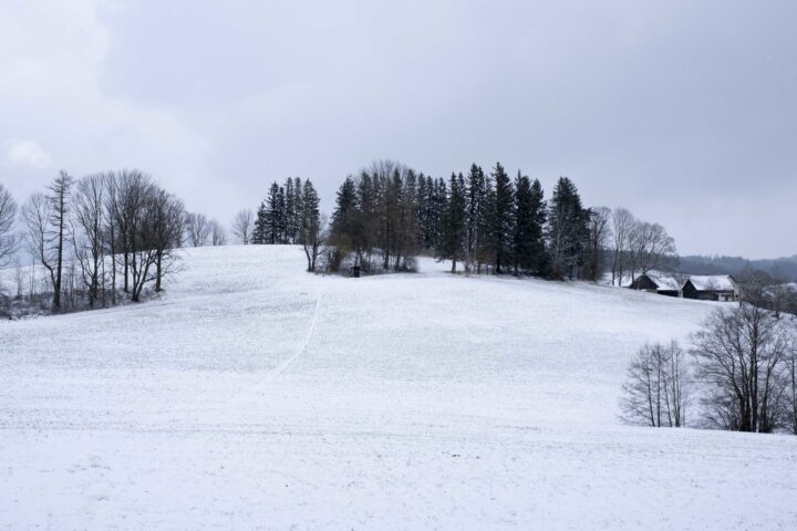 Leicht angezuckert, Blick in südliche Richtung. Fotos: Birgit Reiter