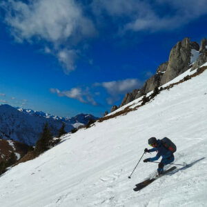 Skitour Vordernberger Griesmauer - Lohnende Firnabfahrt