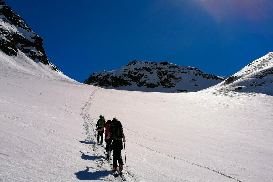 Richtung Rotflüe. Foto: Norman und Lisa