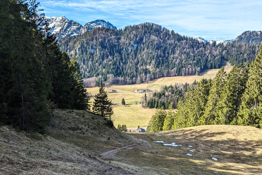 Fast unten bei Hochschwarzeck. Foto: Maresa Brandner