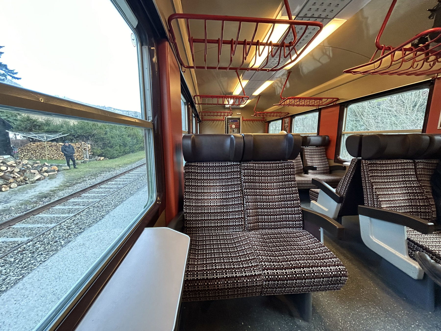 Retrozug nach Schrambach. Foto Veronika Schöll