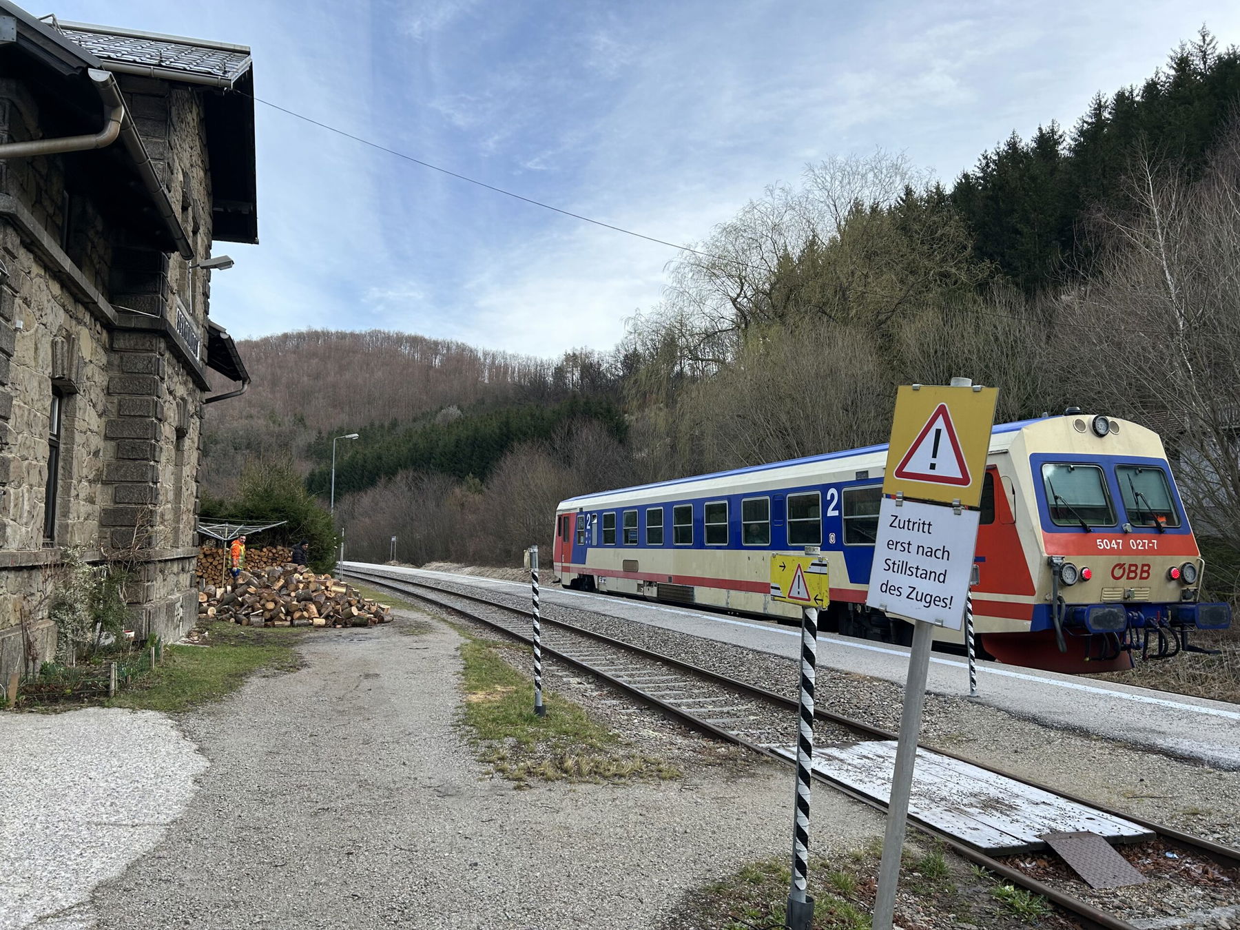 Retrozug nach Schrambach. Foto Veronika Schöll