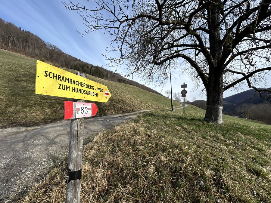 Rechts abbiegen :-) Foto Veronika Schöll