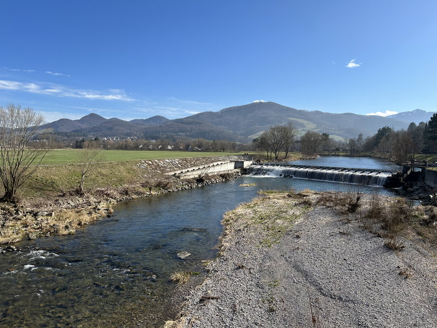 Entlang der Traisen nach Traisen. Foto Veronika Schöll