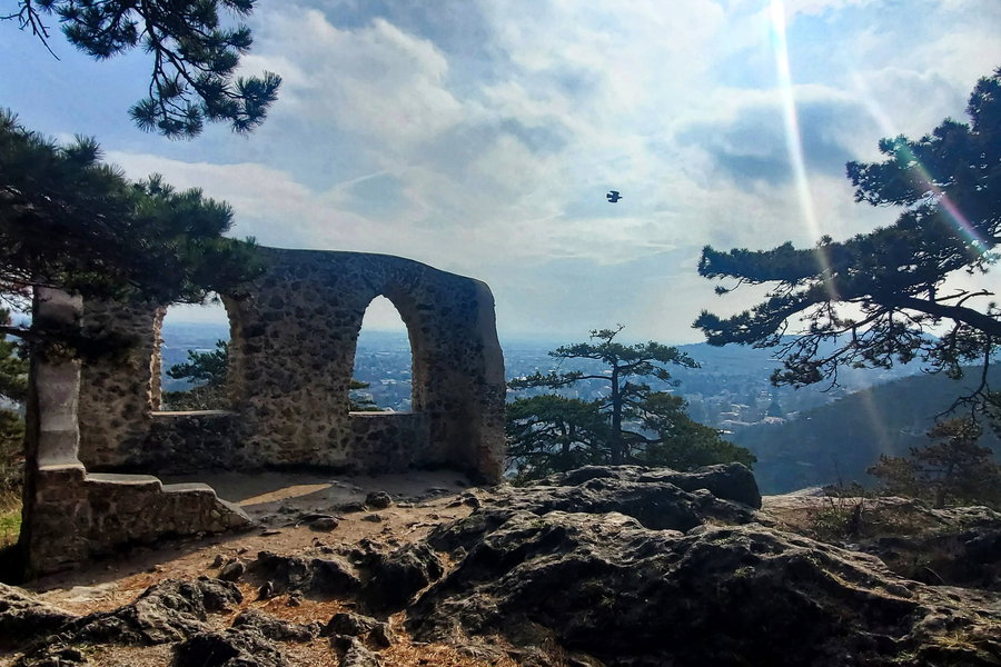 Ruine beim Schwarzen Turm. Foto: Linda Prähauser