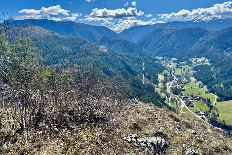 Runter- und Rüberschauen. Foto Veronika Schöll