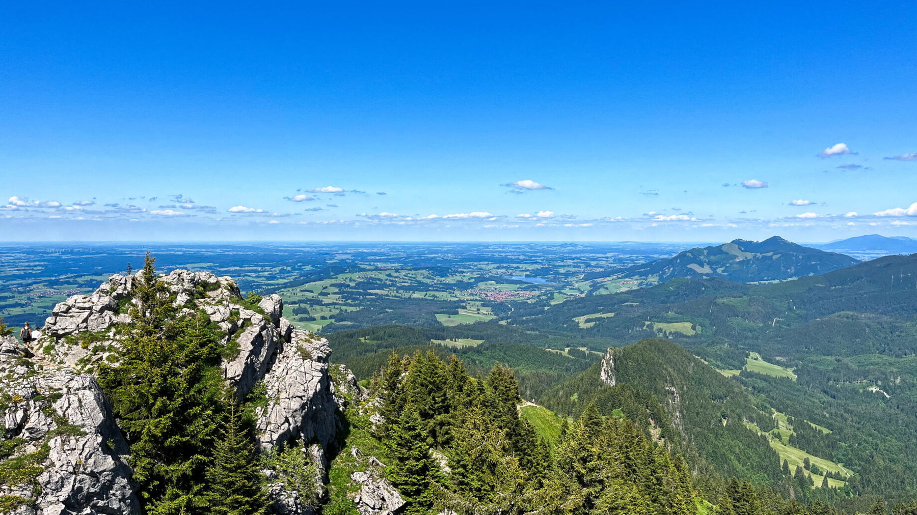 Ausblick nach Norden. Foto: Bernhard Walle 