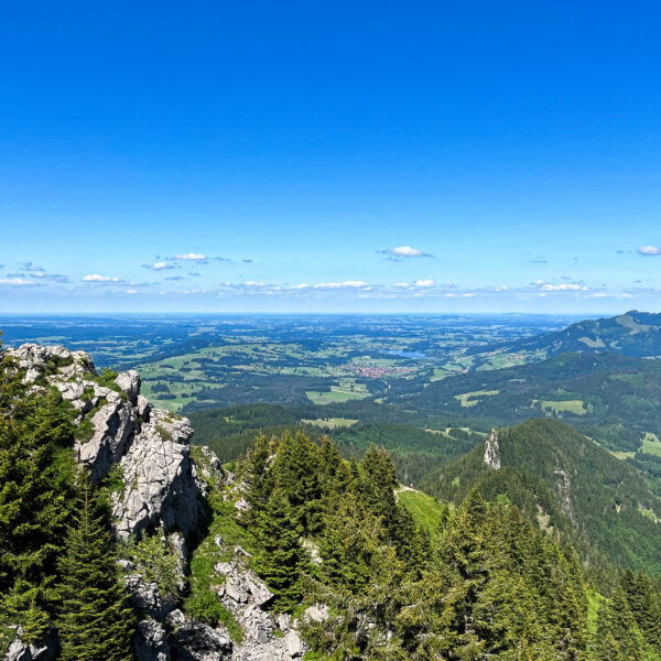 Ausblick nach Norden. Foto: Bernhard Walle 