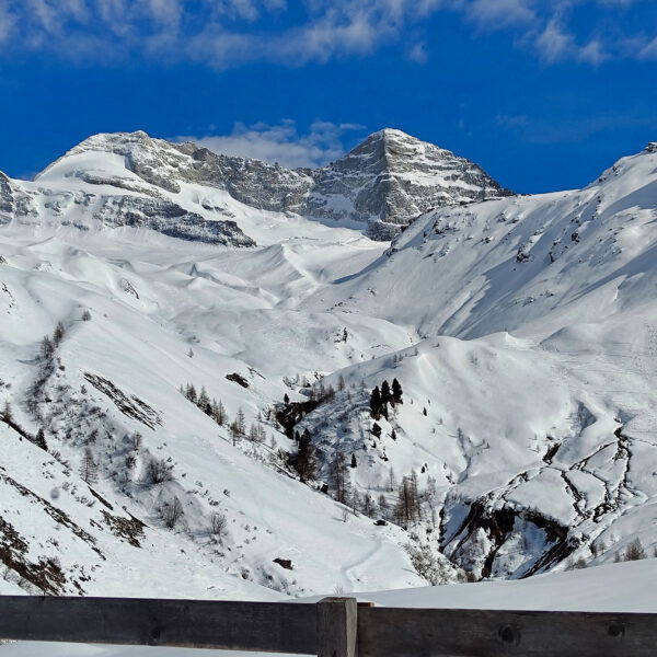 Blick zurück auf Olperer und Fußstein. Foto: Simon Widy