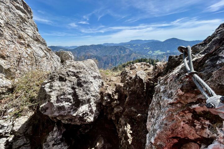 Schöne Aussicht zum Röthelstein. Foto Veronika Schöll