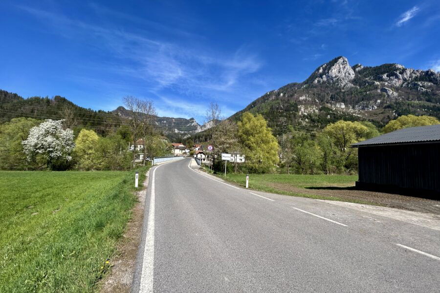 Über die Mur zurück nach Mixnitz. Foto Veronika Schöll