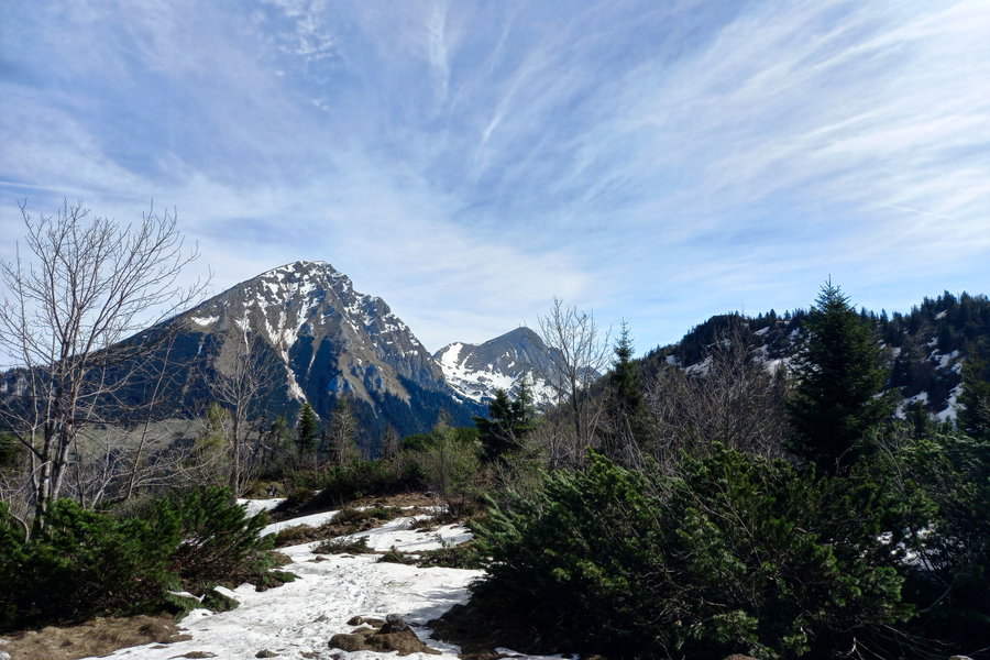 Rechts geht´s zum Karleck. Foto: Martina Friesenbichler