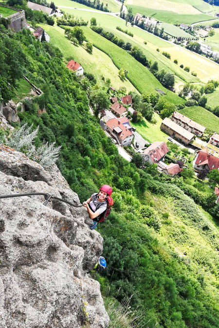 Riegersburg-Klettersteig. Foto: Anna, POW AT