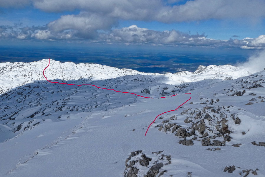 Blick zum Mitterberg - und nach Bayern. Foto: Karl Plohovic