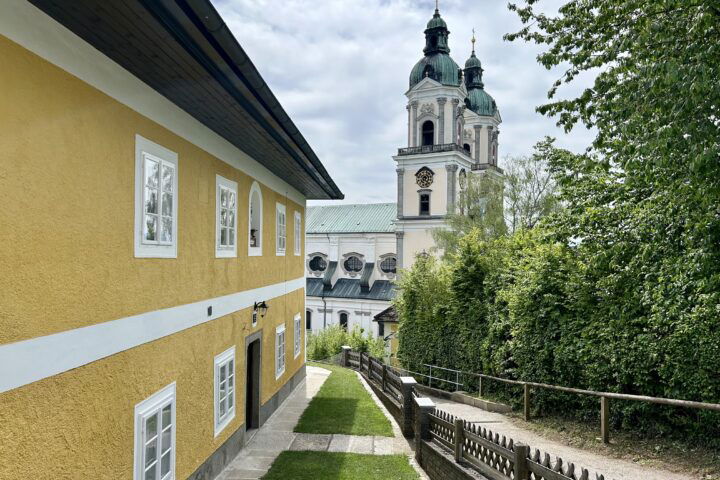 Ankommen in St. Florian. Fotos Veronika Schöll
