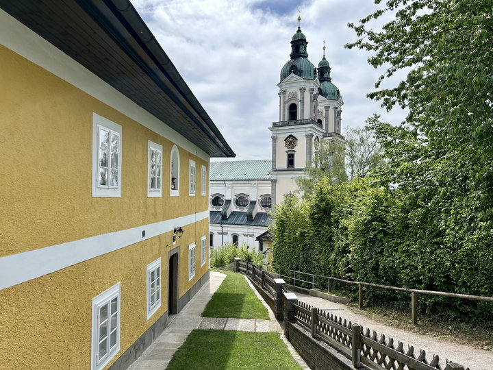 Ankommen in St. Florian. Fotos Veronika Schöll