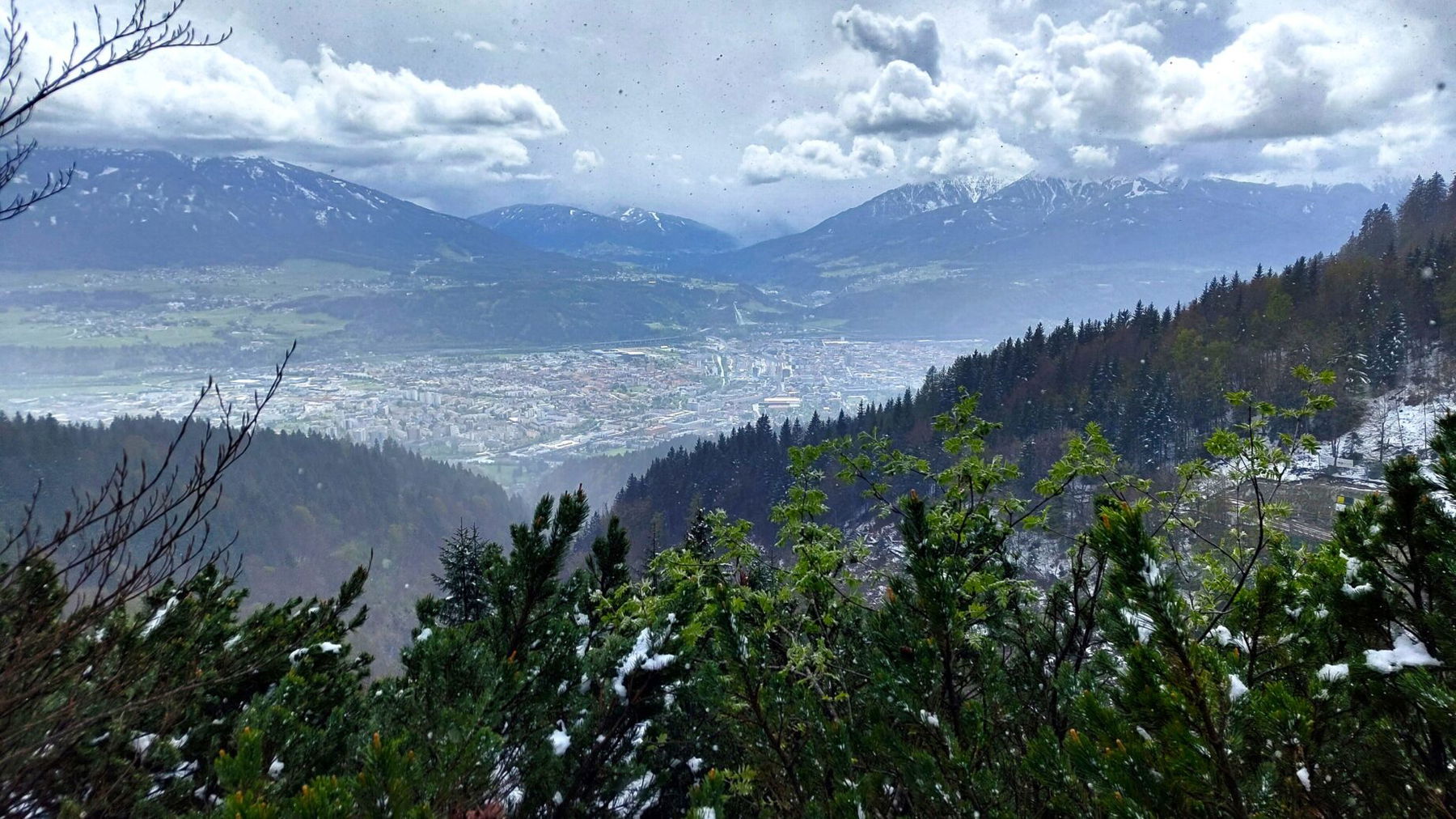 Aussicht vom Lackensteig. Foto: Simon Widy