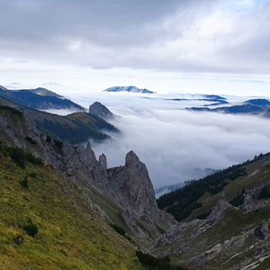 Nomen est omen: Mit Wind und Schnee in 2 Tagen über die Schneealpe
