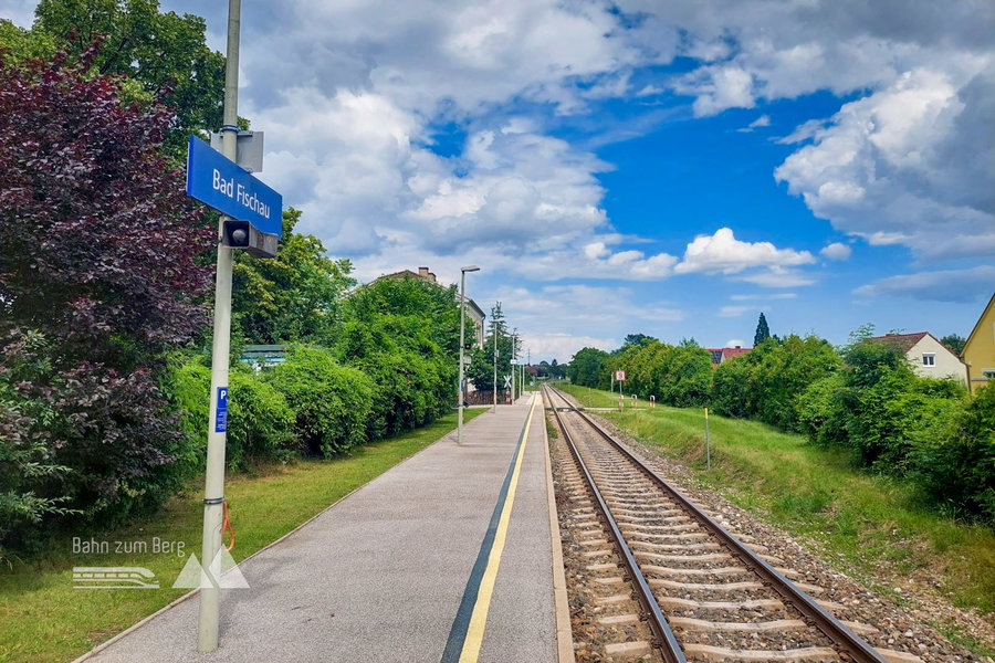 Bahnhof Bad Fischau. Foto: Alice Frischherz