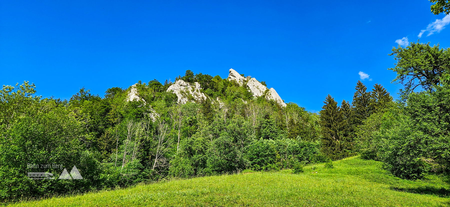 Blick auf den Südwest-Grat der Kreuzmauer beim Abstieg. Foto: Martin Weber