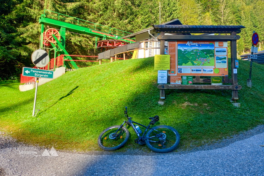 Beginn der Panoramastraße auf die Bürgeralm. Foto: Martina Friesenbichler