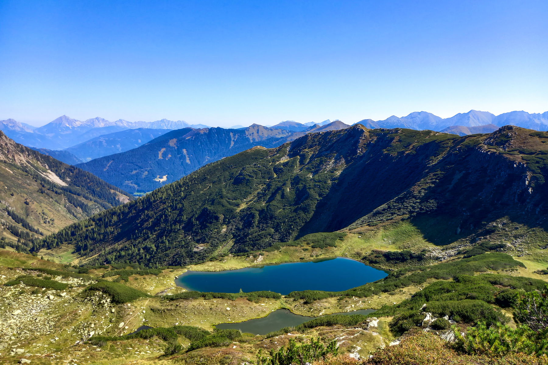 Über die Gewürzalm und den Riednersee zur Seekoppe
