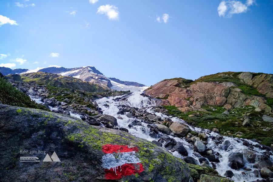 Im Abstieg noch ein Blick zurück. Foto: Anna, POW AT
