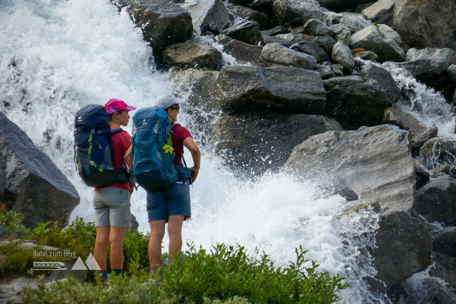 Auch das ist der Maurerbach - hier schon fast ein Wasserfall! Foto: POW AT