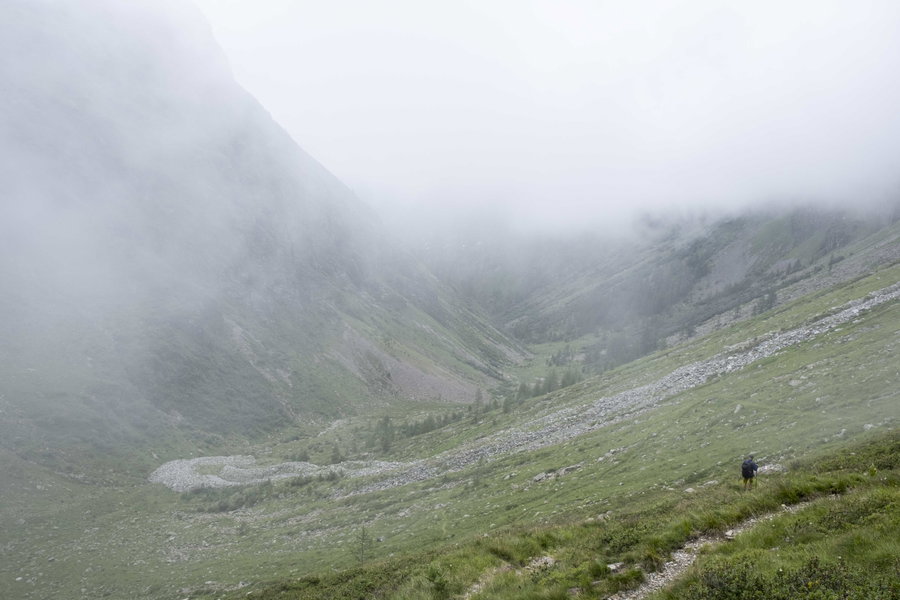 Abstieg zur Putzentalalm. Foto: Birgit Reiter