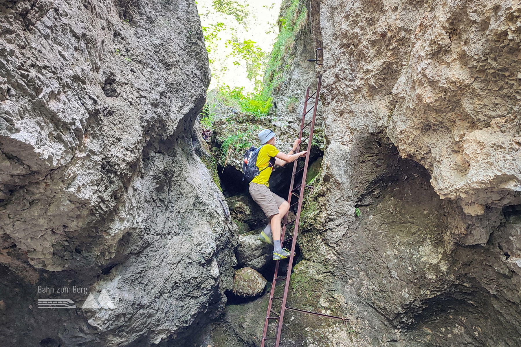 Durch die Weichtalklamm auf den Schneeberg und über den Fadensteig nach Losenheim