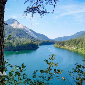 Entlang des Stausee Klaus