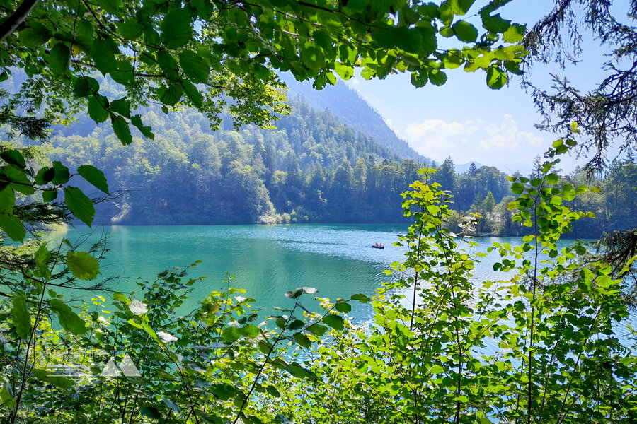Ein Kajak am See. Foto: Veronika Lehner
