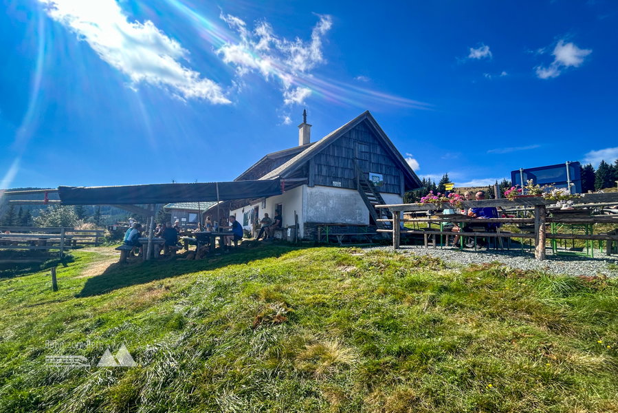 Vormittags auf der Marienseer Schwaig. Foto Veronika Schöll