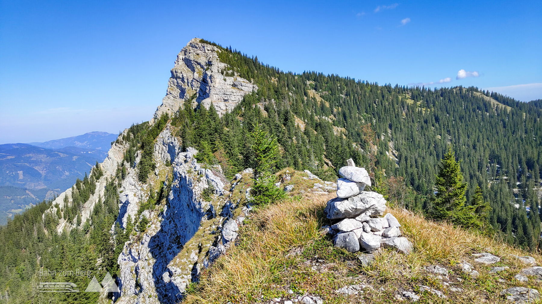 Der Grat zum Gippel. Foto: Simon Widy