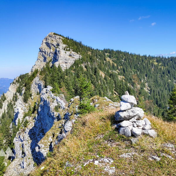 Der Grat zum Gippel. Foto: Simon Widy